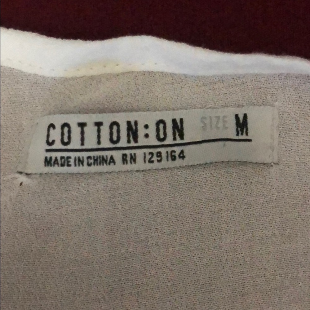 Cotton:On white sleeveless blouse,size M - Picture 2 of 5